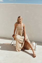 Ada Dress - Tan