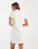 Nike Chill Terry Towel dress in off white