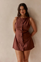Graylee Dress - Chocolate