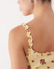 Miss Selfridge mini summer dress in yellow ditsy floral print