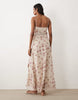 Miss Selfridge chiffon maxi dress in floral print