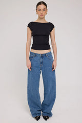 Lioness Top Model Jean Blue Denim