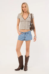 Abrand 99 Denim Short Gigi
