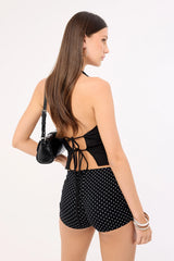 Motel Eunia Short Micro Polka Dot