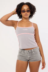 Rusty Freo King Fitted Top Ultimate Grey