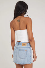 Thrills Sophie Mini Skirt Ash Blue