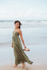 Odessa Maxi Dress - Palm Green