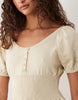 Miss Selfridge knit fit and flare mini dress in oatmeal