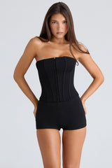 black with pockets