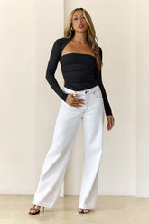 BASE Contour Refined Routine Long Sleeve Top Black