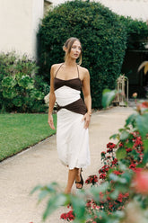 Perfect Stranger Haverly Midi Dress Off White