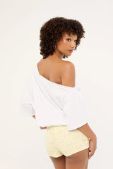 Luck & Trouble Lucia Micro Shorts Yellow