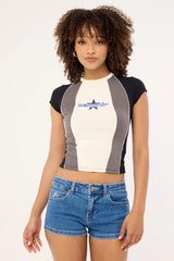 Worship Y2K Crush Micro Short Sky High Blue