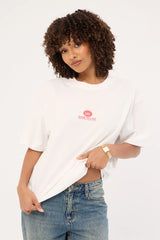 Lee Billboard Baggy Tee Optic White