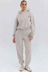 cloud fleece back jogging trousers