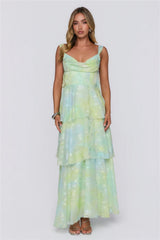 Easy Silence Maxi Dress Green