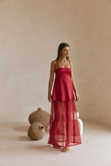 Dove Dress - Red