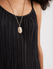 PIECES plisse cami maxi dress in black