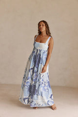 Alista Dress - Bouquet Blu