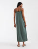 Vero Moda Tall chuck on cami maxi dress in khaki