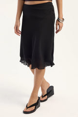 Perfect Stranger Stella Midi Skirt Black