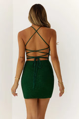 Outshine You Mini Dress Green