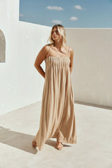 Ada Dress - Tan
