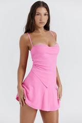 french pink hanky hem top