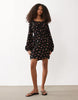 Miss Selfridge scoop neck mini day dress in floral
