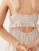 Iisla & Bird beach maxi dress in oat
