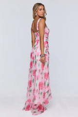 Glow Like A Star Maxi Dress Pink