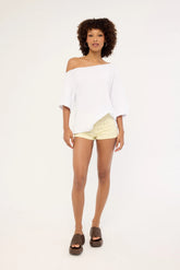 Luck & Trouble Lucia Micro Shorts Yellow