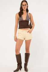 Motel Jirlen Short Cord Ivory