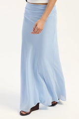 Luck & Trouble Aliyah Maxi Skirt Blue
