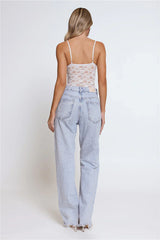 Promise Please Lace Bodysuit White