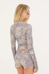Neovision Blend Fold Over Mini Short Camo