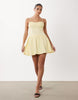 broderie cami mini dress in buttermilk