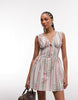 Reclaimed Vintage sundress in striped print