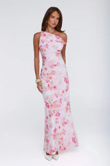 Flowers In the Sun Maxi Dress Pink