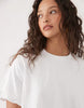 short puff sleeve bubble hem mini dress