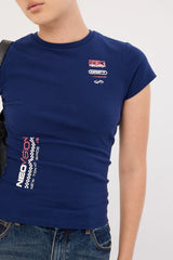 Neovision Slipstream Baby Tee Dark Navy