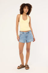 Thrills Lola Low Rise Denim Short Rustic Fade