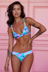 Bay Breeze Swim Top Print