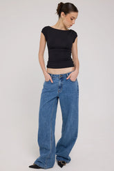Lioness Top Model Jean Blue Denim