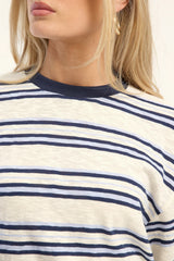 Lioness Emerging Tee Ice Stripe