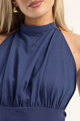 Palmer Halter Top Blue