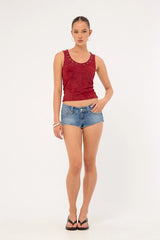 Abrand 00 Denim Mini Short Shannon