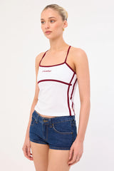 Rusty Lemmy Low Rise Micro Mini Short Deep See Blue