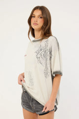 Neovision Banish Heavyweight Relaxed Tee Ice Grey