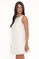 Zena Mini Dress - Cream
